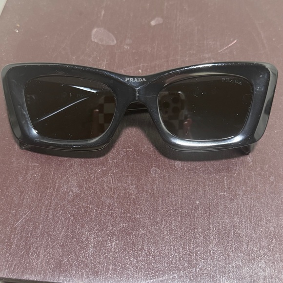 Prada Black Square Sunglasses - Picture 1 of 7